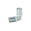 Raccord de presse en laiton - Coude identique de tuyau en Pex-Al-Pex (tuyau en plastique d&#39;aluminium)